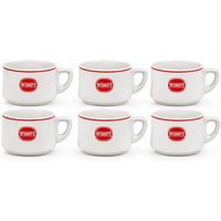 Vintage 1980s Wimpy Coffee Cups Set of 6 | German Restaurant Ware Retro Rare