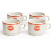 Vintage 1983 Wimpy Coffee Cups Set of 4 | Dudson England Restaurant Ware Rare