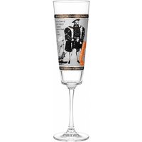 Vintage Henry VIII & Catherine of Aragon Champagne Flute Glasses