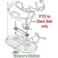 Stiga Villa 320 HST PTO Deck Belt 1134-9169-01