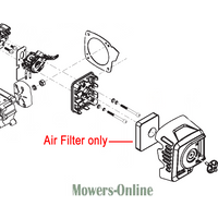 Mountfield Stiga Brushcutter Air Filter 118804074/0