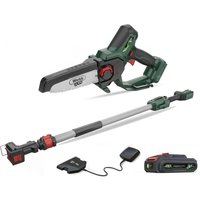 WEBB WEV20EXTPSB2 20v Battery Mini Pruning Saw & Extension Pole (kit)