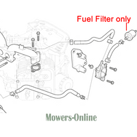 Mountfield Stiga ST550/600/650 Fuel Filter 118551572/0