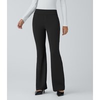 Halara Halara Flex™ Mid Rise Pocket Work Trousers - Black - XL(petite)