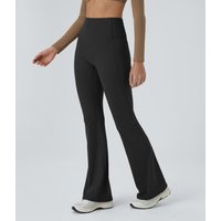 Halara Halara UltraSculpt™ High Waisted Tummy Control Shaping Yoga Flared Leggings - Black - XL(regular)