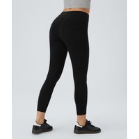 Halara Halara Flex™ High Waisted Pocket Denim Casual Leggings - Black - XL(full_length)