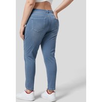 Halara Halara Flex™ Mid Rise Zipper Pockets Casual Plus Size Skinny Jeans - Sea Blue Denim - 3X(regular)