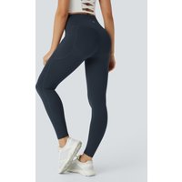 Halara Halara UltraSculpt™ High Waisted Butt Lifting Tummy Control Pocket Shaping Workout Leggings - Carbon - XL(full_length)