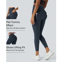 Halara Halara UltraSculpt™ High Waisted Scrunch Butt Lifting Tummy Control Pocket Shaping Training Leggings - Carbon - XL(7/8)