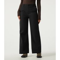 Halara High Waisted Wide Leg Hiking Trousers with Pockets - Black - XL(regular)