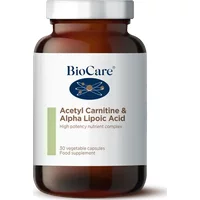 Acetyl Carnitine & Alpha Lipoic Acid 30 Capsules - Biocare