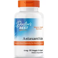 Astaxanthin with AstaReal, 6 mg, 90 Veggie Softgels - Dr's Best
