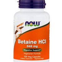 Betaine HCl 120 capsules - now®
