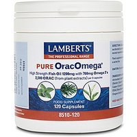 Pure OracOmega® 120 capsules with omega 3 fatty acids - LAMBERTS®