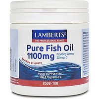 Pure Fish Oil 180 capsules with omega 3 fatty acids - LAMBERTS®