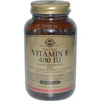 Vitamin E 100 softgels with D-alpha tocopherol plus d-Gamma tocopherols, d-delta tocopherols and d-beta tocopherols SOLGAR®