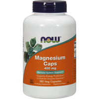 Magnesium Caps 180 capsules to support energy production - now™