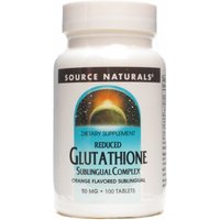Reduced Glutathione Complex 100 lozenges - source NATURALS®
