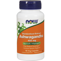 Ashwagandha 90 capsules with withania somnifera - now®