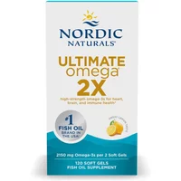 Ultimate Omega 2X 120 softgels with total omega 3s - NORDIC NATURALS®