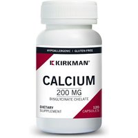 Calcium Bisglycinate Chelate 120 capsules to support bone, teeth and muscle functions - KIRKMAN®