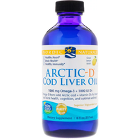 Arctic-D Cod Liver Oil™ 237ml liquid to support immune health - NORDIC NATURALS®