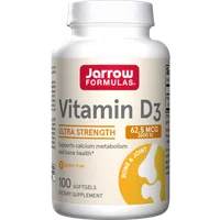 Vitamin D3 Cholecalciferol 2500 IU, 100 Softgels - Jarrow Formulas