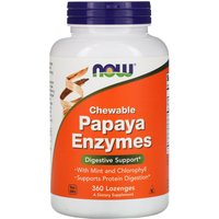 Papaya Enzyme 360 lozenges with papain - now®