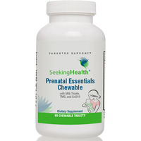 Prenatal Essentials Chewable (formerly Optimal Prenatal), 60 Tablets - Seeking Health