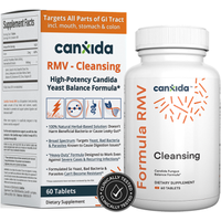 CanXida Formula RMV, Cleansing (Remove) - 60 Tablets