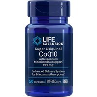 Super Ubiquinol CoQ10 60 softgels to promote enhanced mitochondrial support™ - LIFE EXTENTION®