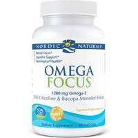 Omega Focus 60 softgels with concentrated Omega 3s - NORDIC NATURALS®