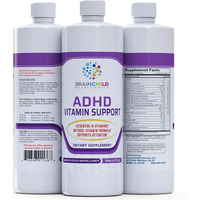 ADHD Vitamin Support Formula (16 fl oz) 473ml (Lemon Lime) - BrainChild Nutritionals