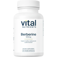 Berberine 500mg (60 caps) - Vital Nutrients