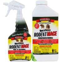 Rodent MACE Peppermint Rodent Repellent, 40oz Ready-to-Use Spray Plus 40oz Concentrate