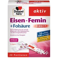 Apohealth Aktion 39% Rabatt auf Doppelherz aktiv EisenFemin mit Folsäure