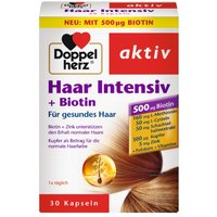 Apohealth Aktion 34% Rabatt auf Doppelherz Haar Intensiv Biotin 30 Kapseln