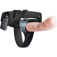Strap on Dildo Harness for Men to Use on Women with Vibrating Hollow Dildo