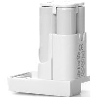 Nuki Power Pack | Nuki Akkupack nachrüsten | Battery Pack für Nuki Smart Lock | Per USB-C Anschluss laden | Bis zu 6 Monate Akkulaufzeit | Weiß