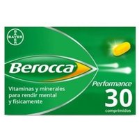 Berocca Performance Vitaminas Rendimiento 30 Comprimidos