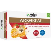 Arkoreal Jalea Real Energía SIN AZÚCAR 20 ampollas