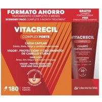 Vitacrecil Complex Forte Pack 180 cápsulas + Champú
