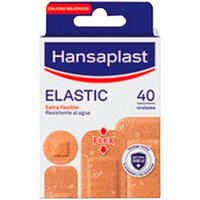 Hansaplast Elastic Apósito Adhesivo 40 Unidades Surtido Diferentes