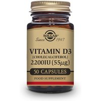 Solgar Vitamina D3 2200 Ui 50 Cápsulas