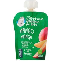 Gerber Organic Mango 1 Pouch 90 Gr
