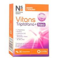 Ns Vitans Triptófano + Neo 30 Comprimidos