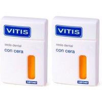 Duplo Vitis C Seda Dental Cera 2x50 M