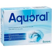 Aquoral Gotas Oftálmicas 0,4% Ácido Hialurónico - 20x0,5 Ml