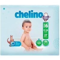 Chelino Infantil Pañal T6 17-28kg 27 Unidades