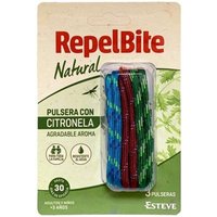 Repel Bite Natural Pulsera De Cuerda Con Citronela 3 Unidades